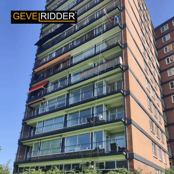 Minikraan Elevall voor stedelijke gebieden. Minikraan